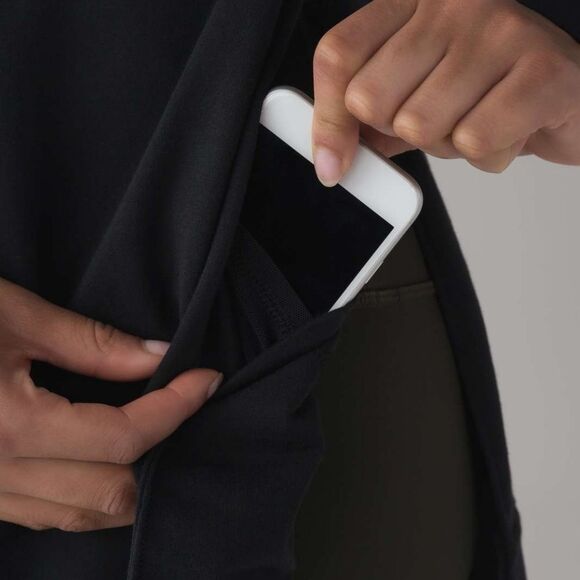 Georgeous Lululemon athletica Cut Above Hoodie black ⚫️ size 6 - Picture 6 of 11